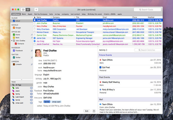 BusyContacts 2023.2.1 for Mac|Mac版下载 | 联系人管理程序