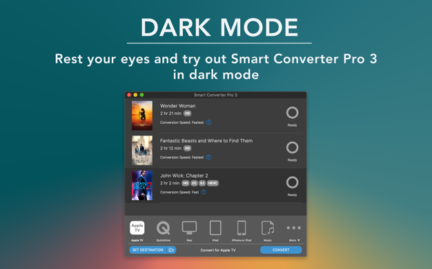 Smart Converter Pro 3 3.1.3 for Mac|Mac版下载 | 视频格式转换