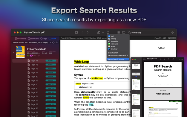 PDF Search 13.0 for Mac|Mac版下载 | 文档搜索工具