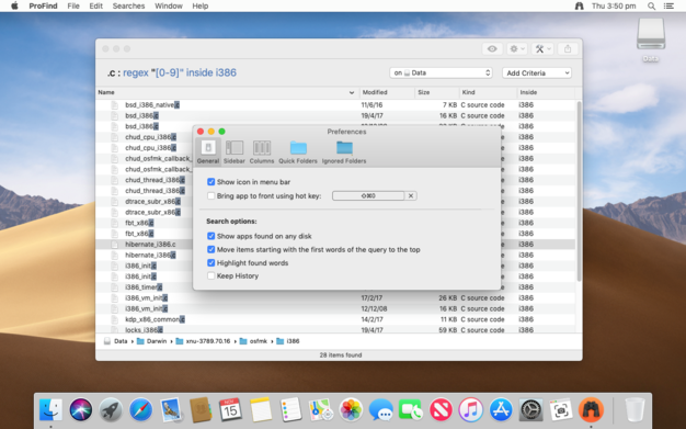 ProFind 1.24.0 for Mac|Mac版下载 | 文件搜索增强工具