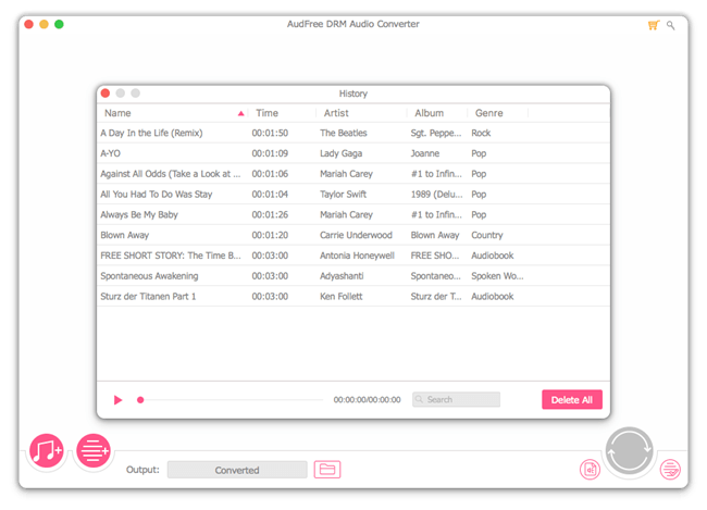 AudFree Audio Converter 2.9.0 for Mac|Mac版下载 | 音乐格式转换工具
