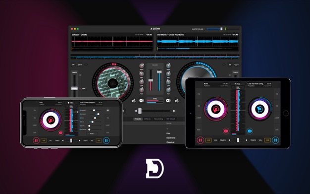 X Djing 2.1.6 for Mac|Mac版下载 | DJ打击垫：歌曲创作和剪辑