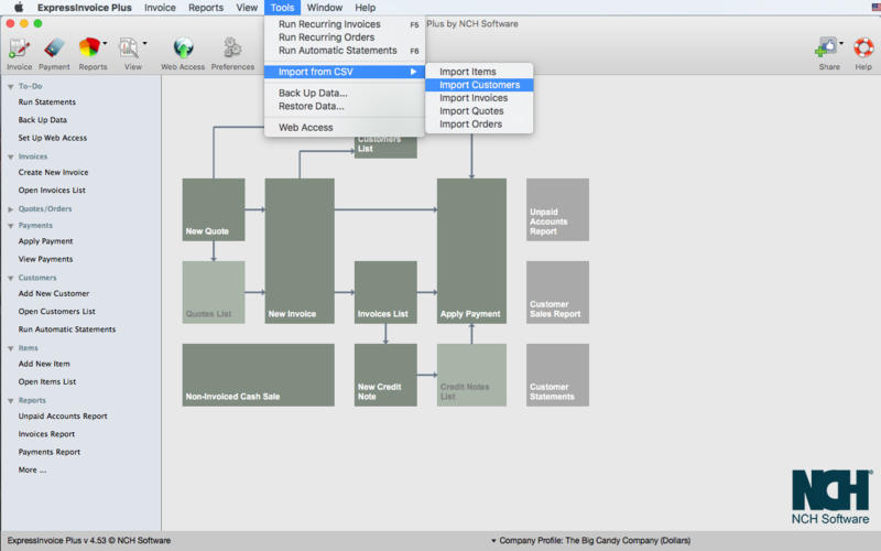 Express Invoice Plus 10.03 for Mac|Mac版下载 | 开票软件