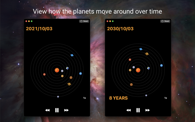 8Planets 1.2.0 for Mac|Mac版下载 | 太阳系八大行星模拟器