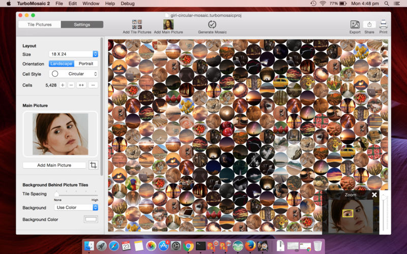 TurboMosaic 3.6.10 for Mac|Mac版下载 | 马赛克图片制作工具
