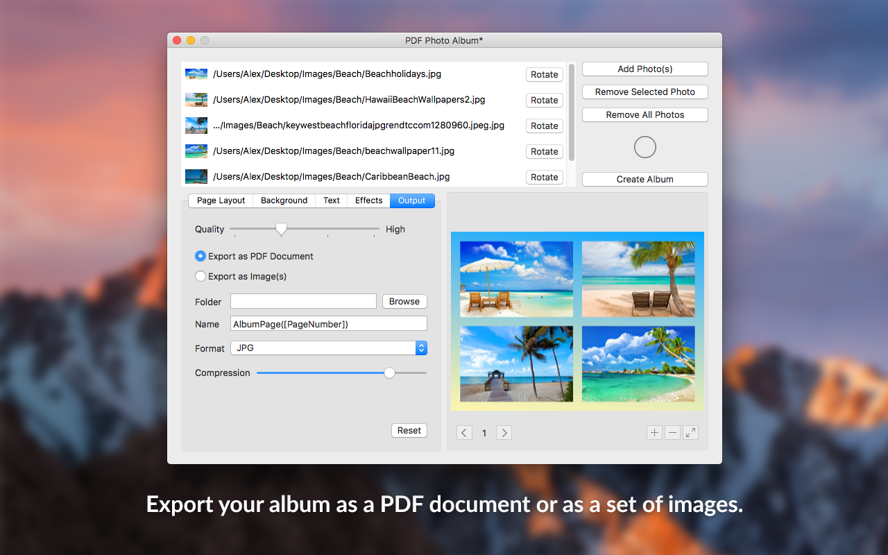 PDF Photo Album 1.1 for Mac|Mac版下载 | 创建精美相册