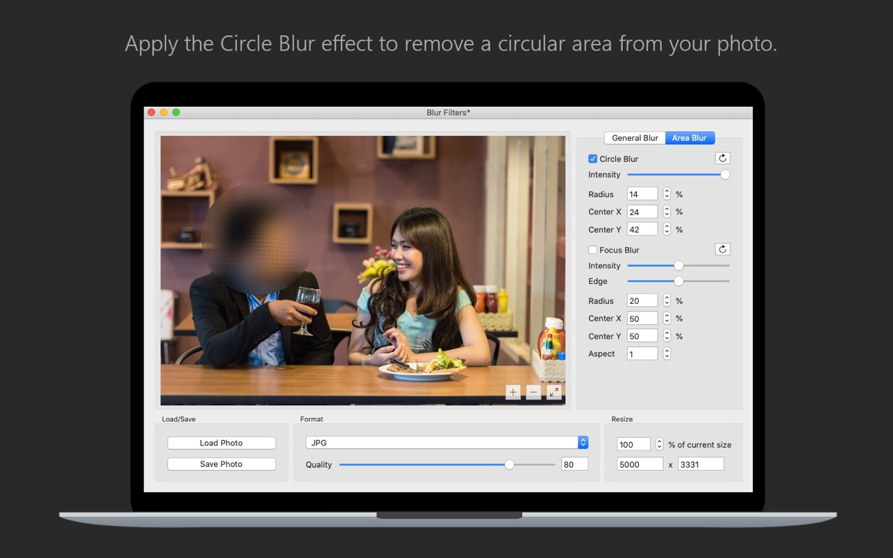 Photo Blur FX 1.3 for Mac|Mac版下载 | 照片聚焦效果