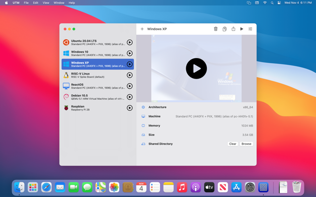 UTM Virtual Machines 4.2.5 for Mac|Mac版下载 | UTM虚拟机