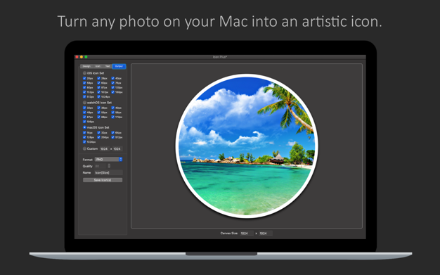 Icon Plus 1.5 for Mac|Mac版下载 | 图标设计工具