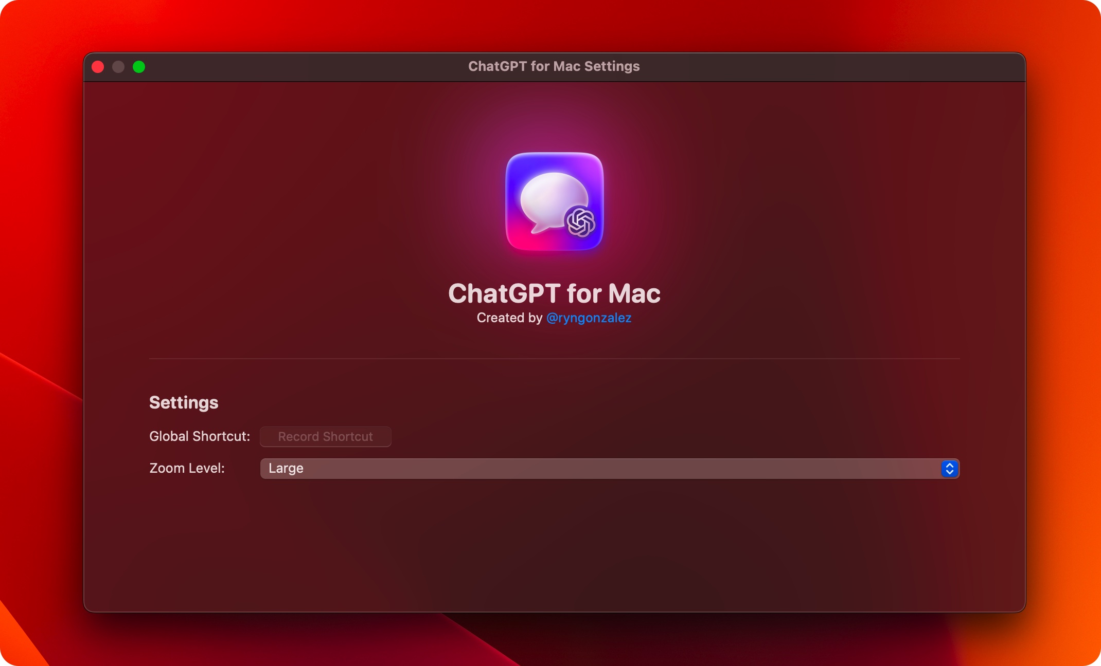 ChatGPT for Mac 1.0.2 for Mac|Mac版下载 | ChatGPT客户端