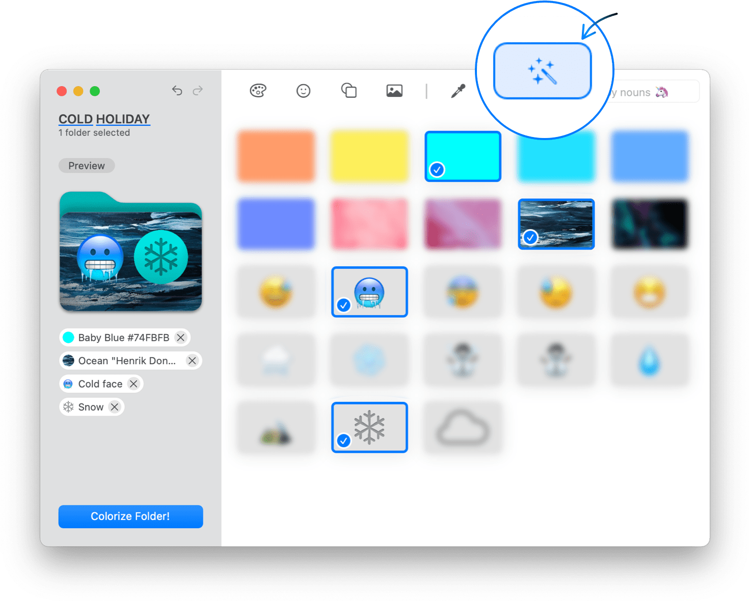 Folder Colorizer 4.7.2 for Mac|Mac版下载 | 文件夹图标设计工具