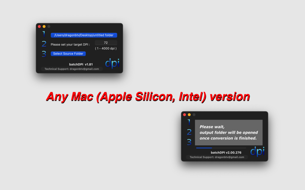 batchDPI 2.06 for Mac|Mac版下载 | 批量设置DPI