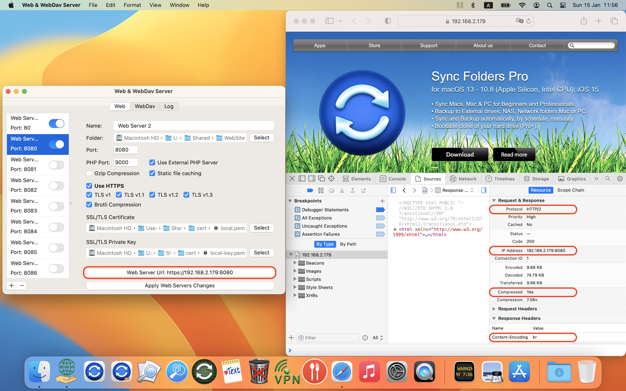 Web & WebDav Server 1.1 for Mac|Mac版下载 | Web服务器