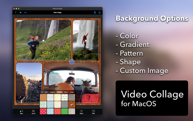 Video Collage 1.5.0 for Mac|Mac版下载 | 合并多个视频