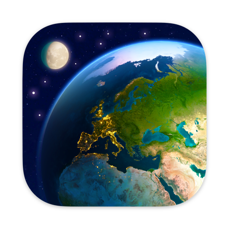 三维地球 Earth 3D 8.1.1 for Mac|Mac版下载 | 动态壁纸