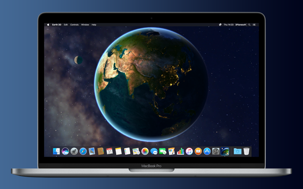 三维地球 Earth 3D 8.1.1 for Mac|Mac版下载 | 动态壁纸