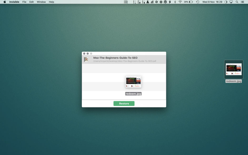 Invisible 2.7.0 for Mac|Mac版下载 | 隐藏您的私人文件