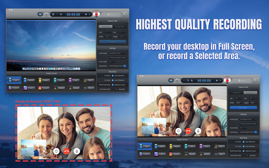 Screen Recorder HD Pro 3.1.6 for Mac|Mac版下载 | 高清屏幕录制软件