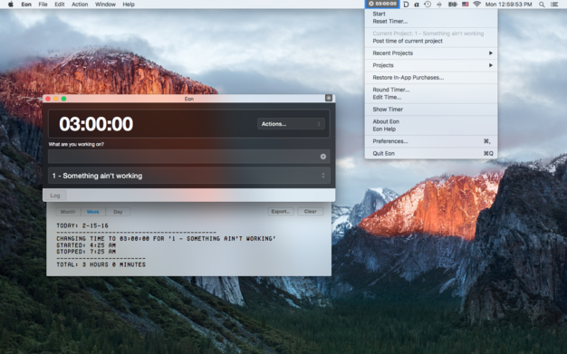 Eon Timer 2.9.8 for Mac|Mac版下载 | 时间跟踪软件