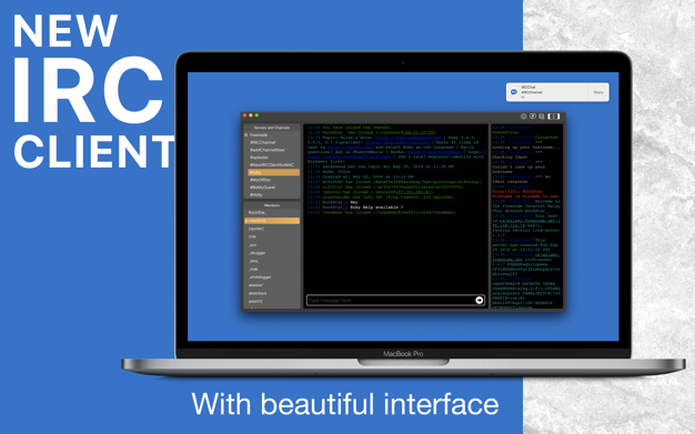 getIRC 1.4 for Mac|Mac版下载 | IRC客户端