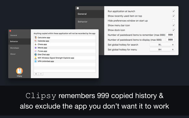 Clipsy 2.0 for Mac|Mac版下载 | 剪贴簿管理工具