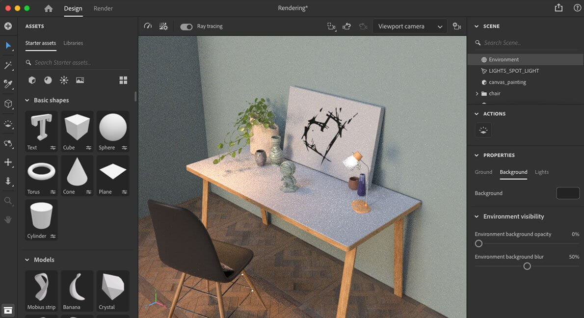 Adobe Substance 3D Stager 2.0.1 for Mac|Mac版下载 | 三维场景设计软件