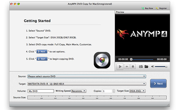 AnyMP4 DVD Copy 3.1.36 for Mac|Mac版下载 | DVD复制工具