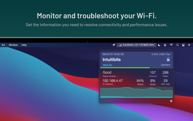 WiFi Signal 4.4.8 for Mac|Mac版下载 | WIFI信号检测工具