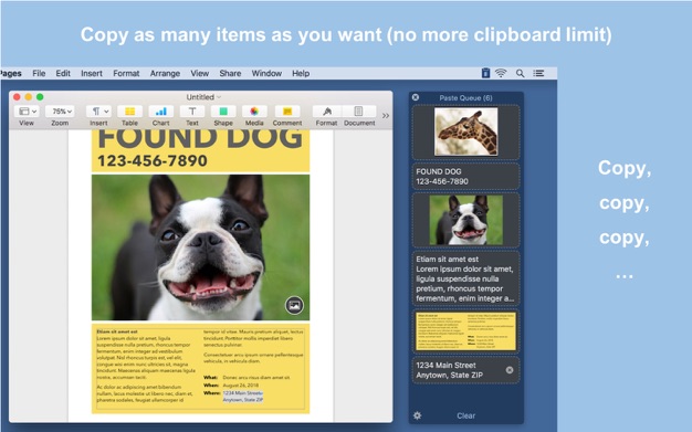 Paste Queue 1.6.0 for Mac|Mac版下载 | 剪贴板工具