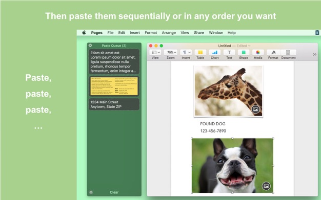 Paste Queue 1.6.0 for Mac|Mac版下载 | 剪贴板工具