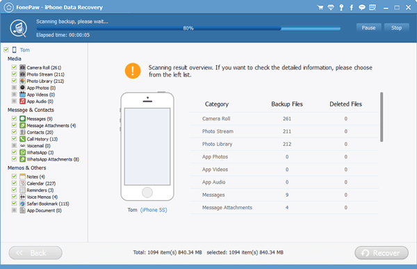 FonePaw iPhone Data Recovery 7.7.0 for Mac|Mac版下载 | iPhone数据恢复工具