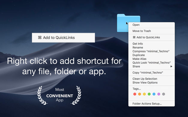 QuickLinks - 快捷方式创建者 3.1 for Mac|Mac版下载 | 键盘快捷键自定义工具
