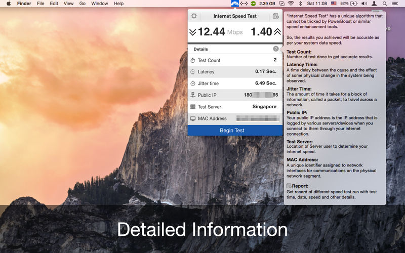 Internet速度测试应用程序 3.8 for Mac|Mac版下载 | InternetSpeedTest