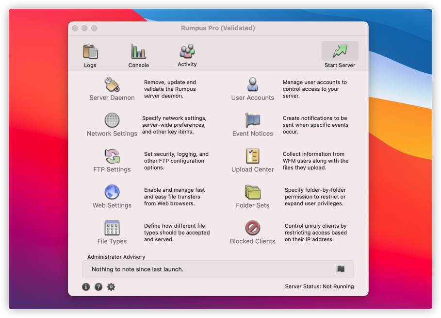 Rumpus Pro 9.0.12 for Mac|Mac版下载 | FTP服务器软件