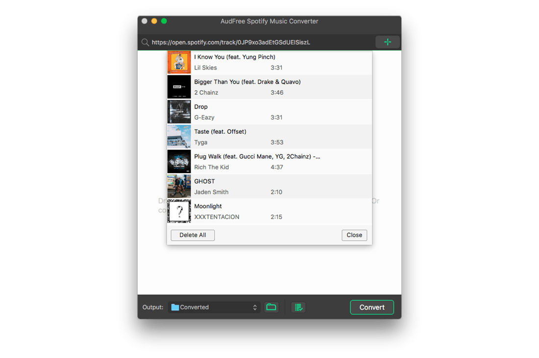 AudFree SpoDable 2.8.0 for Mac|Mac版下载 | Spotify音乐下载及格式转换