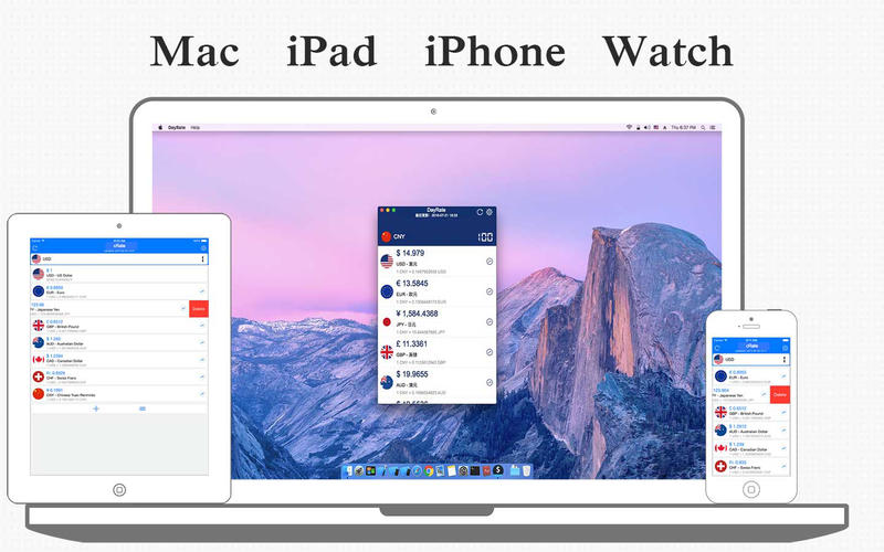 DayRate 5.7 for Mac|Mac版下载 | 货币汇率换算器