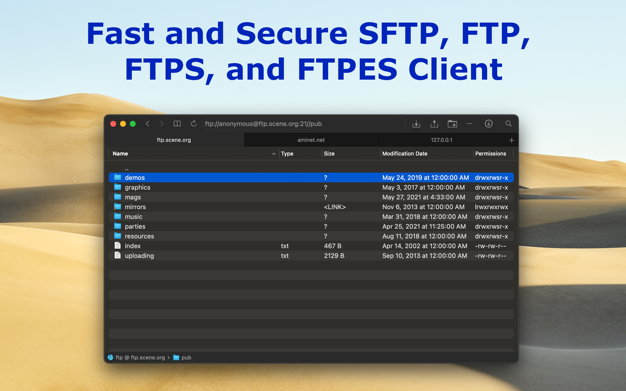 SFTP Commander 2.5 for Mac|Mac版下载 | 快速的SFTP，FTP和FTPS客户端