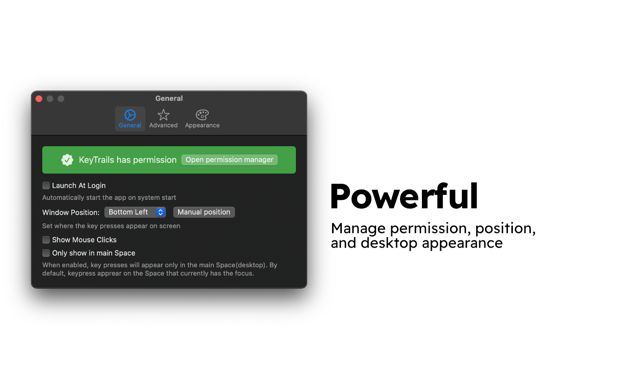 KeyTrails 1.2.5 for Mac|Mac版下载 | 在屏幕上显示键盘输入