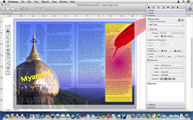 iCalamus 2 2.25 for Mac|Mac版下载 | 图书杂志设计软件
