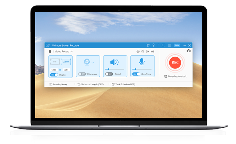 Vidmore Screen Recorder 1.1.22 for Mac|Mac版下载 | 屏幕录制工具