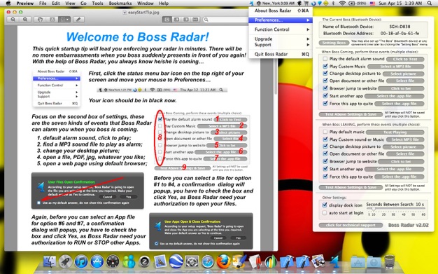 Boss Radar 3.05 for Mac|Mac版下载 | 蓝牙设备靠近提醒器