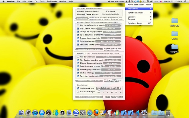 Boss Radar 3.05 for Mac|Mac版下载 | 蓝牙设备靠近提醒器