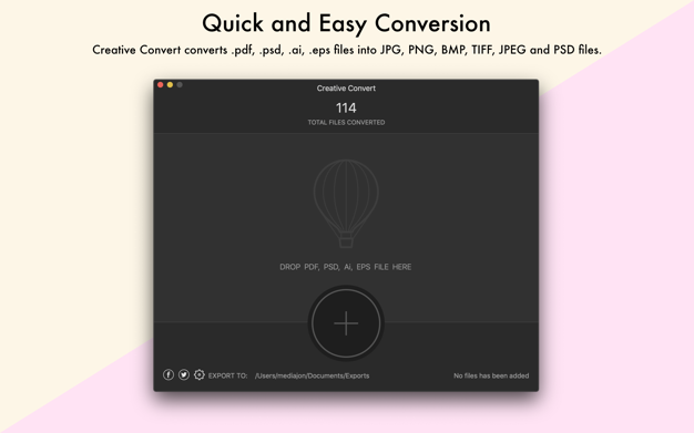 Creative Convert 1.4.3 for Mac|Mac版下载 | 文件格式批量转换