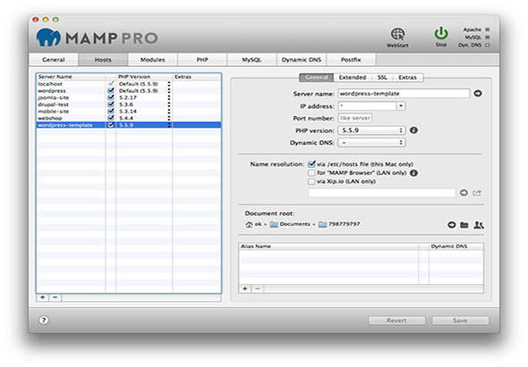 MAMP Pro 6.8 for Mac|Mac版下载 | WEB服务器套装