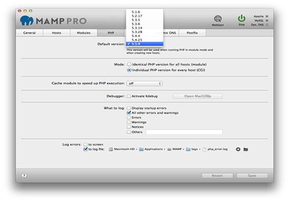 MAMP Pro 6.8 for Mac|Mac版下载 | WEB服务器套装