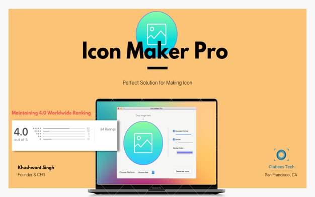 Icon Maker Pro 2.6 for Mac|Mac版下载 | 应用图标制作工具