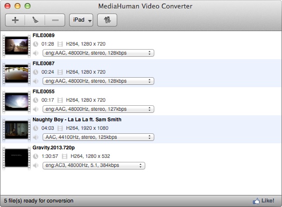 MediaHuman Video Converter 2.0.1 for Mac|Mac版下载 | 视频格式转换