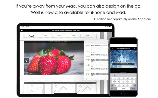 Wolf 2 - Responsive Designer Pro 3.04 for Mac|Mac版下载 | 网页设计软件