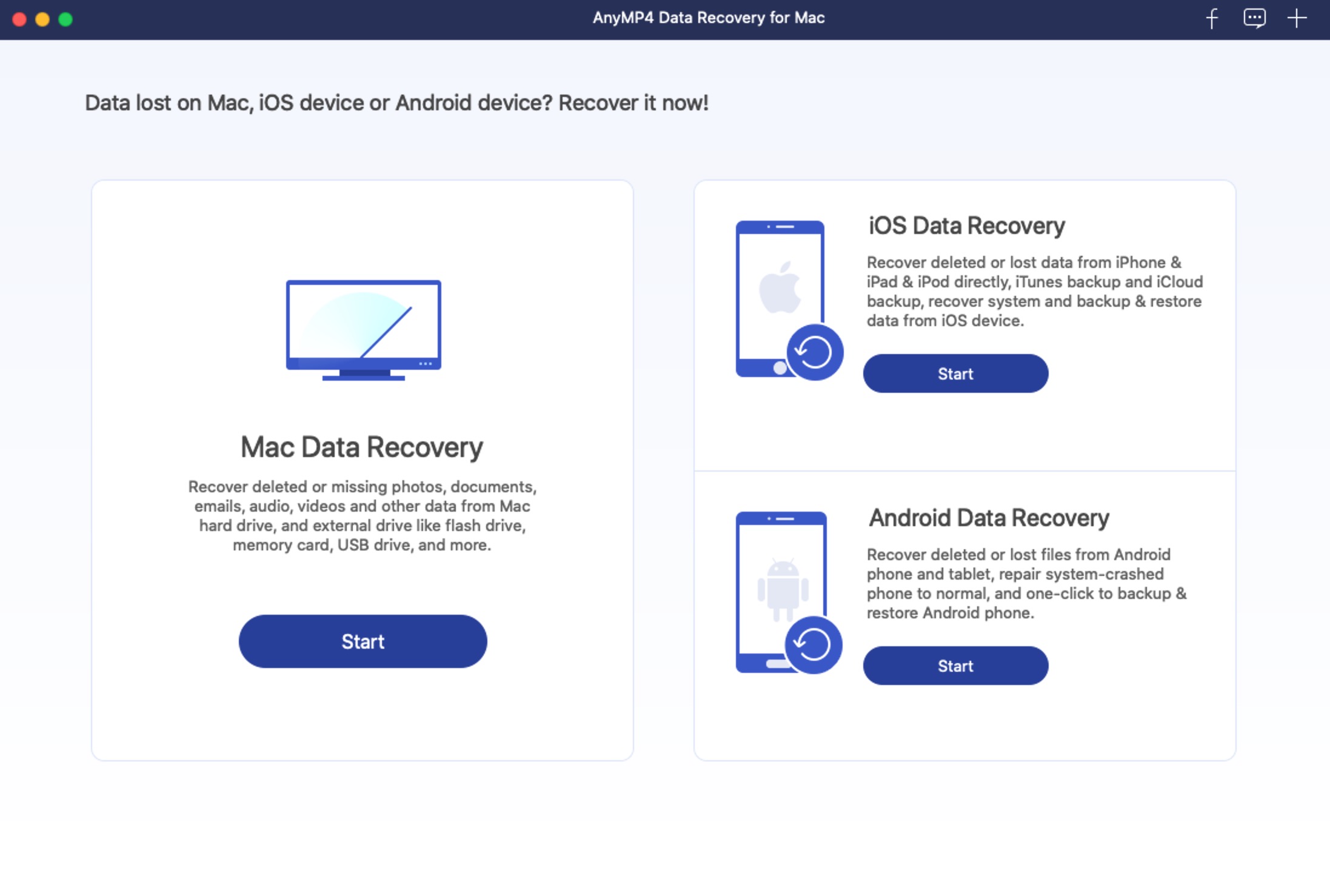 AnyMP4 Data Recovery 1.2.10 for Mac|Mac版下载 | 数据恢复软件