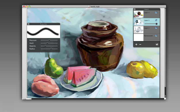 My PaintBrush Pro 2.2.0 for Mac|Mac版下载 | 画画和照片编辑